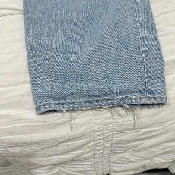 Abercrombie & Fitch Light Blue Women's High Rise Jeans - Picture 2 of 5